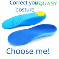 ราคา แผ่นรองพื้นรองเท้า AQUABY Orthopedic Insoles วัสดุระบายอากาศ นุ่มสบาย ลดอาการเจ็บPlantar Fasciitis และรองรับแรงกระแทกสำหรับคนที่มีปัญหาเท้าแบน (42878934632)