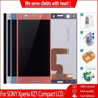 ราคา 4.6" สําหรับ SONY XPERIA XZ1 ขนาดกะทัดรัดจอแสดงผล LCD สําหรับ SONY XPERIA XZ1 Mini Original LCD G8441 G8442 LCD เปลี่ยนเครื่องมือ (24833626640)