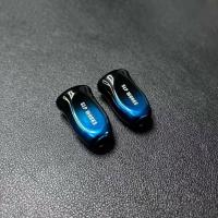 ราคา (ส่งฟรี)น้ำเงิน-ดำ แต่งรอก Daiwa Shimano ABU knob แต่งรอก น้ำหนักเบา แต่ง รอก ไดว่า ชิมาโน่ +แหวนรอง(1 คู่) (26869840171)
