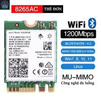 ราคา การ์ด WIFI 5 INTEL AC 8265 M2-2230 5GHz Bluetooh 4.2 สําหรับแล็ปท็อป-PC-TinyPc-SFF-MiniPc (46001405224)