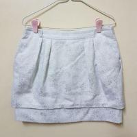 ราคา กระโปรงZara สีขาวเงิน ไซส์M (1351610067)