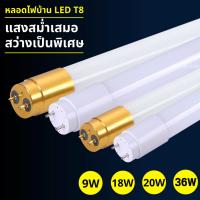 ราคา หลอดไฟนีออน LED 9W 18W 20W 36W ขนาด600mm 1200mm. หลอดยาว Double-Ended ขั้ว G13 ขั้วขาว ขั้วทอง (15599557149)