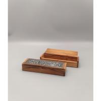 ราคา กล่องเก็บของกระจุกกระจิก ไม้สัก ใส่ปากกา ขนาดเล็ก (43008582799)