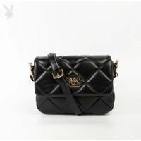 ราคา กระเป๋าสะพายข้าง Playboy ทรงกล่อง สีดำ (29468275465)