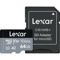 ราคา Micro sd Lexar 64GB Professional 1066x UHS-1 4K A2 V30 อย่างเป็นทางการรับประกัน 10 ปี (24697699325)