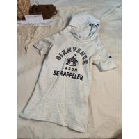 ราคา เดรสสีเทาอ่อนแบรนด์ Champion รหัสDD1259 ส่งต่อเสื้อผ้าเด็กแบรนด์ญี่ปุ่นมือสอง เดรสลูกสาว (28378087242)