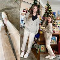 ราคา ️สินค้าใหม่️กางเกงBeming Plaid Pants ||beming.bkk (22735393508)