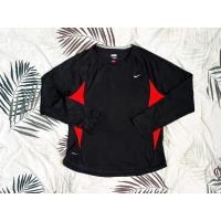 ราคา เสื้อกีฬามือสอง NIKE สีดำ/แดง แท้ (20882542520)