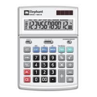 ราคา ELEPHANT เครื่องคิดเลข M03-12D ตราช้าง (ประกันศูนย์ 1 ปี) (1143338521)