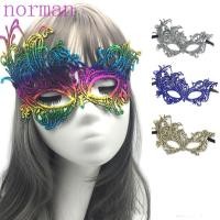 ราคา NORMAN Dance Masks แฟนซี Carnival Queen Bronzing ฮาโลวีน Supply Face Mask Eye Mask เครื่องแต่งกาย Party Supplies (42479288968)