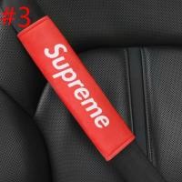 ราคา Supreme ปลอกหุ้มเข็มขัดนิรภัยรถยนต์ 1 ชิ้น (19566090414)