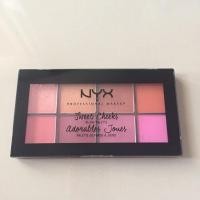 ราคา ❗️❗️USED❗️❗️ NYX sweet cheeks blush palette 8หลุม 3.5 g ของแท้ ใช้ไป3-4ครั้ง (757236955)