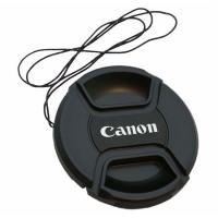 ราคา ฝาปิดหน้าเลนส์ LENS CAP CANON 62 MM วัสดุคุณภาพดี แข็งแรง ทนทาน - ช่วยป้องกันหน้าเลนส์ - มี Logo CANON - มีเชือกป้อง (25513020832)