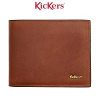 ราคา Kickers Mens Cowhide Full Leather Bifold Wallet with Flip ID Window & SIM Pin Slot KEEG54319 54321 (50004124517)