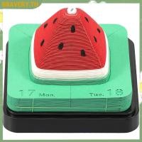 ราคา 3d Memo Pad ปฏิทิน 2025 3D ปฏิทินตั้งโต๊ะ Non-Stick รูปแตงโมกระดาษประติมากรรม Notepad SHOPCYC1644 (27867615189)