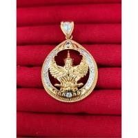 ราคา #จี้ครุฑฝังเพรชมีแบบลงยาและเพรชล้วนองค์ครุฑเป็นแบบเหรียญโปร่งลงยาในตัวกับทองล้วนขนาดของจั้เท่ากับเหรียญ10บาท (24918614753)