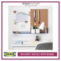 ราคา I.K.E.A. MOJLIGHET Notice Board White Board with Basket (54604923593)