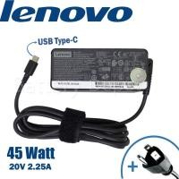 ราคา Lenovo Adapter ของแท้ 20V/2.25A 45W หัว USB Type-C สายชาร์จ อะแดปเตอร์ (26477845091)