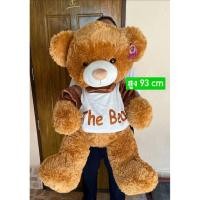 ราคา ตุ๊กตาหมี The Bear 93 cm. ตุ๊กตาหมีตัวใหญ่มาก ผ้าขนนุ่มทั้งตัว ยัดใยสังเคราะห์ ป้ายห้อย (47602732932)