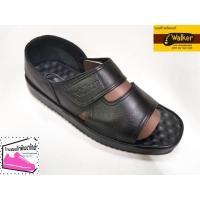 ราคา Walker.รองเท้าหุ้มส้น​ หนังแท้​ รองเท้าสุขภาพ.เบอร์40-47 /4473 (4843243912)