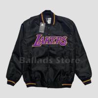 ราคา Ungu HITAM Bomber VARSITY BASEBALL BASEBALL BASEBALL BASEBALL BASEBALL JACKET - LAKERS สีดํา TEXT สีม่วง EMBROIDERED JACKET ผู้ชายผู้หญิงต้นฉบับ (23640336278)