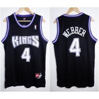 ราคา พรีเมี่ยมนําเข้า CLASSIC HWC KINGS 4 CHRIS WEBBER BLACK BASKETBALL JERSEY (48855915261)