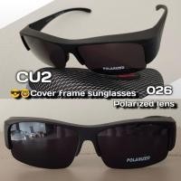 ราคา 026 CU2 SUNGLASSES POLARIZED LENS แว่นตากันแดดครอบ แว่นตาครอบ (14970797935)