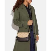 ราคา Coach Macie Saddle Bag In Blocked Signature Canvas (19478992865)
