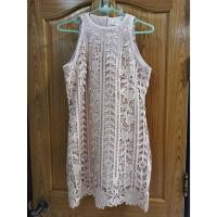 ราคา เดรสสั้นลูกไม้ชมพูมือสอง สภาพดี (24162372790)