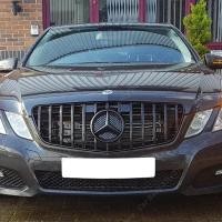 ราคา Gloss สีดํารถด้านหน้า Grille Hood กันชนย่างสําหรับ Mercedes Benz W212 E200 E350 E550 Pre Facelift GTR 2010 2011 2012 2013 (57057342636)