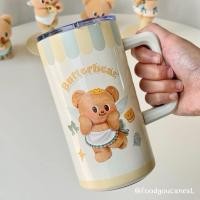 ราคา แก้วเก็บความเย็นน้องหมีเนย butterbera x 7-11ลายนางฟ้า (43227689427)