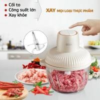 ราคา เครื่องบดเนื้อมัลติฟังก์ชั่นเครื่องบดปลาเครื่องบดอาหารโถแก้วขนาดใหญ่ความจุขนาดใหญ่บดง่ายเนื้อปลาบดผักและผลไม้ (24146435959)