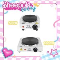 ราคา เตาไฟฟ้าอเนกประสงค์ 500W 1000W เตาขนาดเล็ก เตาอุ่นอาหาร ต้มชา กาแฟ เตาไฟฟ้าขนาดพกพา Sheepola.every (26500547986)