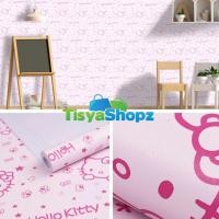 ราคา วอลเปเปอร์คิตตี้ ขนาดยาว 9 เมตร x กว้าง 45 ซม. / ตกแต่งผนัง (27565143970)