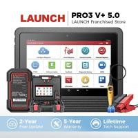 ราคา LAUNCH X431 V+ 5.0 Diagnostic Tools PRO3 V+ 5.0 10" Car Auto V Plus OBD2 Scanner Mechanical Worksho (45953728449)