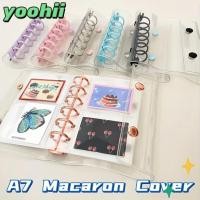 ราคา ฝาครอบอัลบั้มรูป YOOHII พีวีซี|A7 Binder Cover, Candy Color 6-Hole Widening Double Button Collect Book (48006418516)