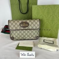 ราคา New ‼️Gucci Supreme Belt Bag แท้ (23031410566)