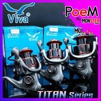 ราคา รอกตกปลา รอกสปินนิ่ง วีว่า VIVA TITAN TT Series (New Black Red) (11473415950)