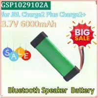 ราคา GSP ที่ได้รับการอัพเกรดใหม่1029102ลําโพงบลูทูธ 3.7V 6000mAh แบตเตอรี่ทดแทนความจุสูงสําหรับ JBL Charge2 Plus Charge2+ (42529040036)