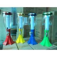 ราคา สาธารณสุข298 ทาวเวอร์เบียร์ 2 ลิตร พร้อมจุกเท แกนพลาสติกเก็บน้ําแข็งให้เบียร์สดเย็นสําหรับผับ (40500919255)