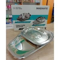 ราคา MEGNATE หม้อนอนกระดูกลิ้นยาว (รุ่นมีฝา) หม้อนนอนสแตนเลส (0106) (46301059345)