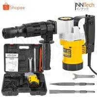 ราคา DELTON เครื่องสกัดไฟฟ้า สว่านสกัด เจาะทำลาย 2200W รุ่น DT-0810 แย็ก Demolition Hammer (8117055502)
