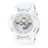 ราคา Casio Baby-G นาฬิกาข้อมือผู้หญิง สายเรซิ่น รุ่น BGA-185-7A (261365949)