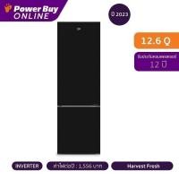 ราคา Beko ตู้เย็น 2 ประตู 12.6 คิว Inverter (สีกระจกดำ) รุ่น RCNT375I40VHFGB (24456108722)