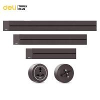ราคา Deli รางปลั๊กไฟ รางปลั๊กไฟเลื่อนได้ 32A 8000W ขนาด 40/60/80 cm รางปลั๊กไฟไร้สาย ปลั๊กไฟอัจฉริยะ Power Track (40228929620)