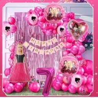 ราคา Princess Party Decorative Party Pack Set Pink Girl Theme Birthday Party Needs Partyfun (56001397255)