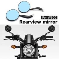 ราคา Motorcycle Side Rearview Mirror Rear View Mirror For Kawasaki W 800 W800 w800 Clear/Blue lenses Kit (45355427368)
