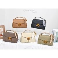 ราคา Chicbag [พร้อมส่งในไทย] กระเป๋าสะพายดีไซน์เก๋ๆ พร้อมผ้าผูกโบว์และสายcrossbody No.PF-5053 (53351874037)