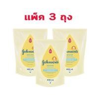 ราคา Johnson's จอห์นสัน เบบี้ สบู่เหลวทำความสะอาดเส้นผมและร่างกาย ท็อป ทู โท วอช 400 มล. แพ็ค 3 (8850007091615) (8368797646)