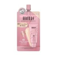 ราคา Mille บีบีครีมซองชมพู Super Whitening Gold Rose BB Cream ครีมเทคโนโลยีล่าสุดจากเกาหลี แบบซอง ขนาด 6g. (28753025407)